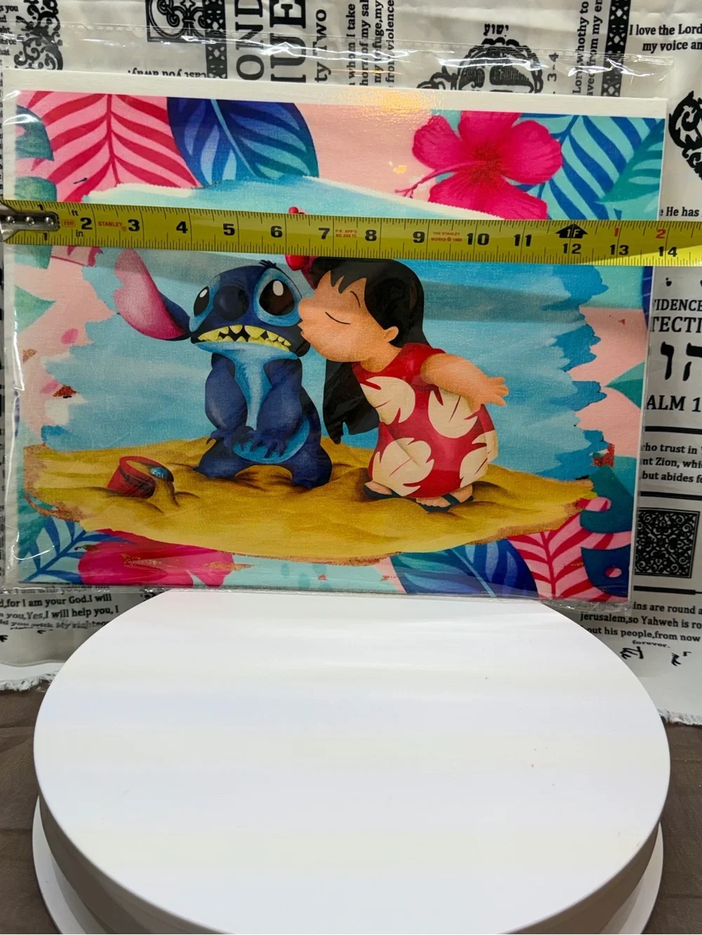 Lilo And Stitch Picture Printed